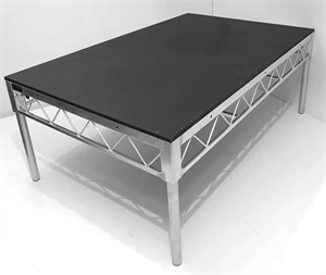 1.2m (4') x 0.6m (2') Alloy Deck w/painted top