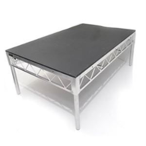 1.8m (6') x 0.6m (2') Alloy Deck w/carpet top