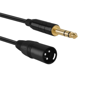 3m (10') TRS to XLR M Lead