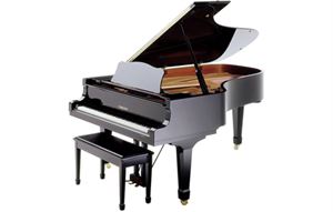 C7 (Disklavier) Mk IV Pro 7'6" Digital/Acoustic Grand Piano (midi piano) w/cover - Black