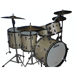 Classic Maple Drum Kit - Silver Glass Glitter