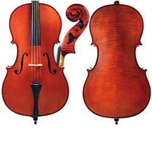 I Cello Outfit Dark Antique 4/4 w/K&K pickup w/Larsen strings medium