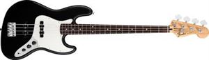 Jazz Bass 4-String Electric (USA) - Black w/rosewood neck