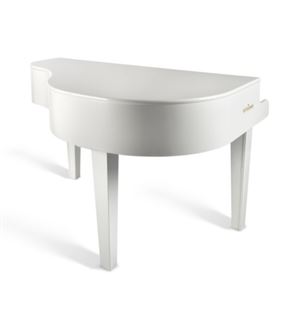 PDS Portable Keyboard Shell w/cover - White [ID: 141 x 36 x 14cm; 133 x 35 x 16cm; 128 x 33 x 11cm]