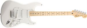 Strat Standard Electric (USA) - White w/maple neck